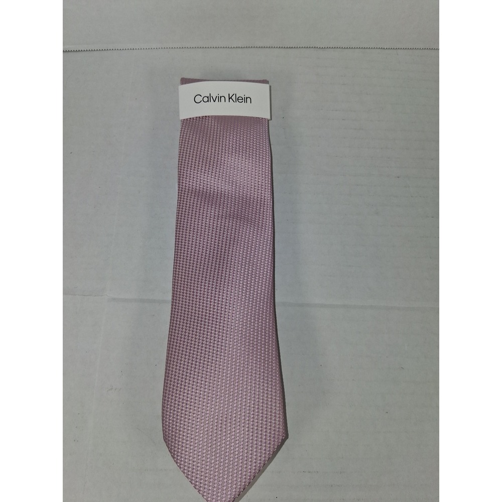 PINK Calvin Klein Men's‎ Pink Textured Silk Feel Necktie One Size Nordstrom